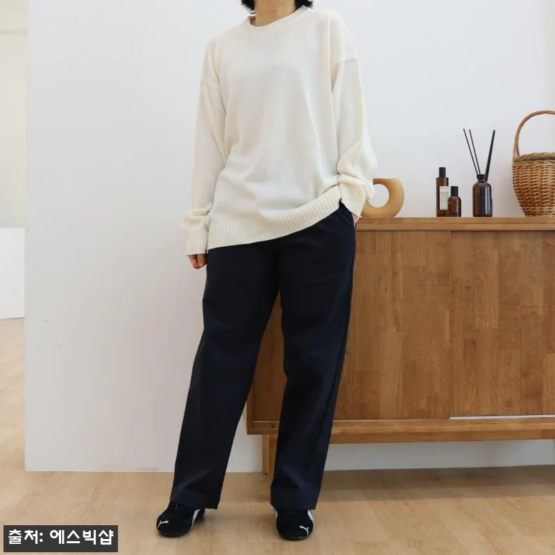 빅사이즈 자체제작 스판 일자 바지 15,900원, 허리 밴딩 팬츠 구매 전 사이즈표 꼭 체크한 이유 18 빅사이즈 자체제작 스판 일자 바지 1 관련 이미지 6
