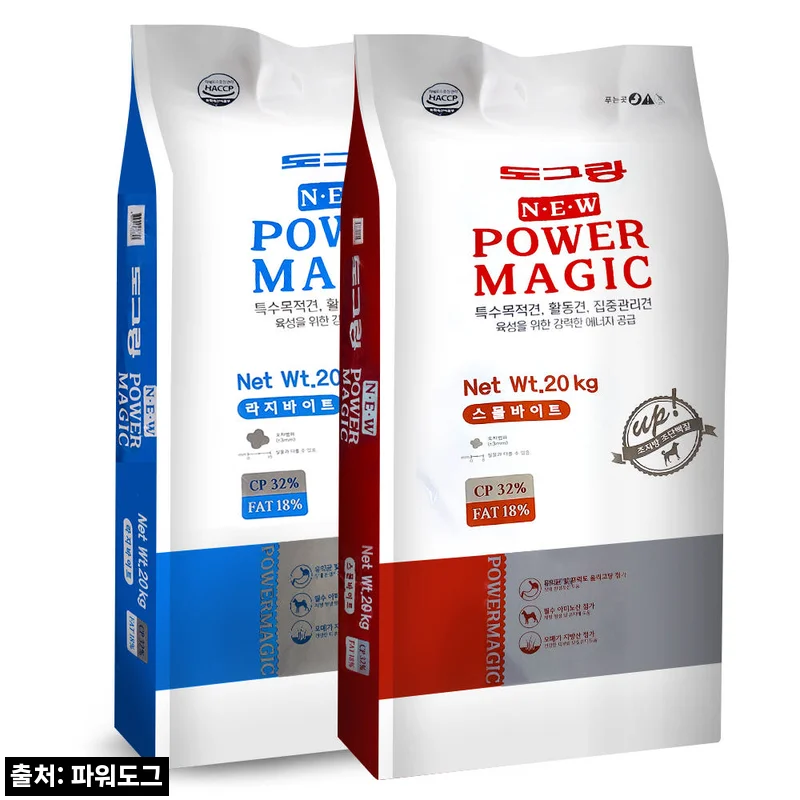 Home 26 도그랑 파워매직 개사료 20kg, 대형견 대용량 사료 구매 전 꼭 볼 체크포인트