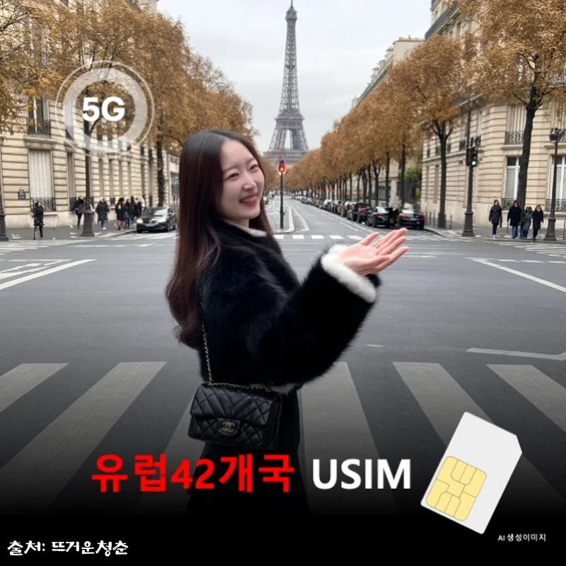 유럽 42개국 통합 유심 이심통, 여행 전 데이터 준비용으로 확인한 핵심 정보