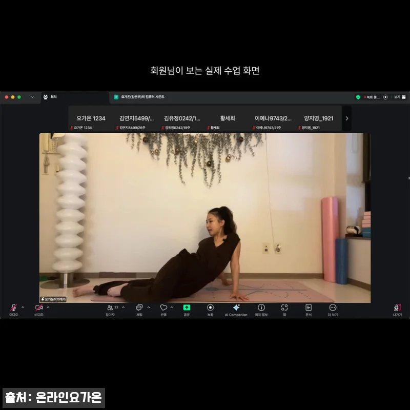 온라인요가온 YOGAON 모닝요가 V 관련 이미지 1