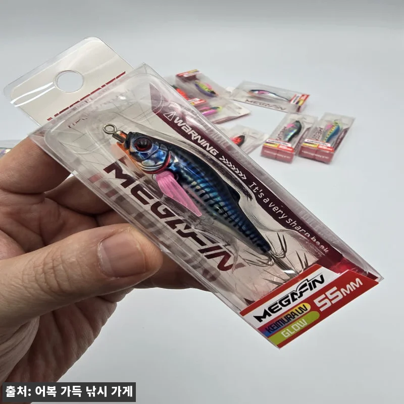 메가바이트 메가핀 55 메가탄 레이저 에기, 무료배송 4,500원에 확인한 쭈꾸미·갑오징어 낚시 준비템 13 메가바이트 메가핀 55 메가탄 레이저 관련 이미지 1