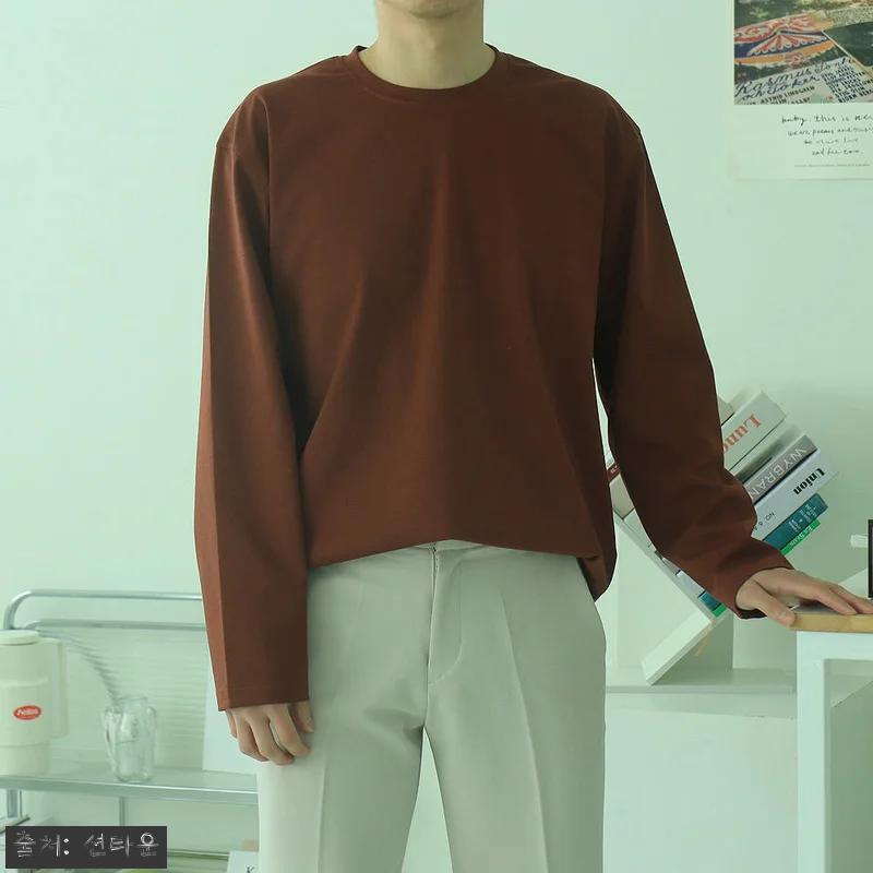 남자긴팔티 분또 이너 레이어드 티셔츠, 6컬러 데일리 이너로 눈여겨볼 이유 9 남자긴팔티 분또 이너 레이어드 티셔츠 관련 이미지 1