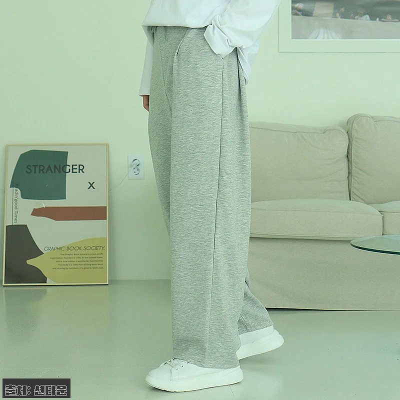 남자와이드팬츠 커플 밴딩 통큰바지 남자면바지, 데일리로 눈여겨볼 3단 쭈리 와이드핏 7 남자와이드팬츠 커플 밴딩 통큰바지 남 관련 이미지 1