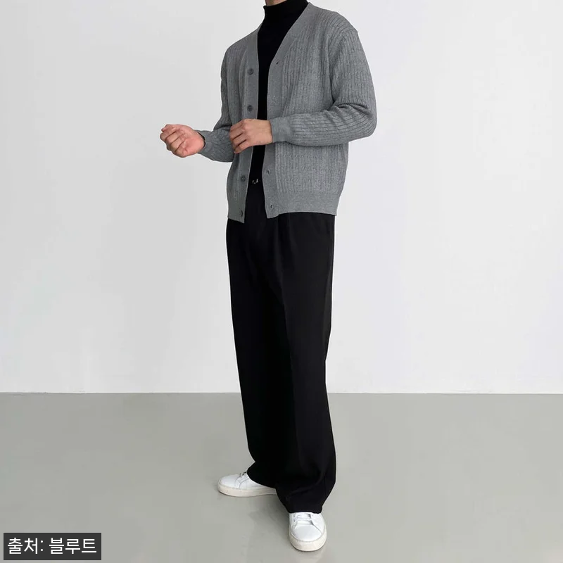 남자케이블가디건 남자꽈배기가디건, 3 관련 이미지 1
