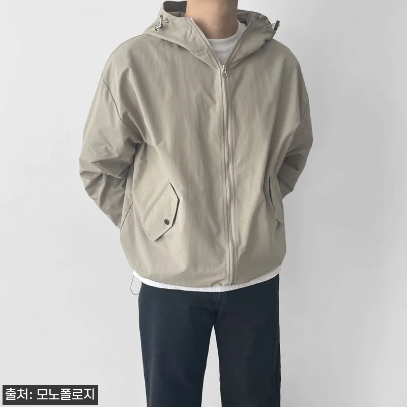 남녀공용바람막이 후드 얇은바람막이, 관련 이미지 2