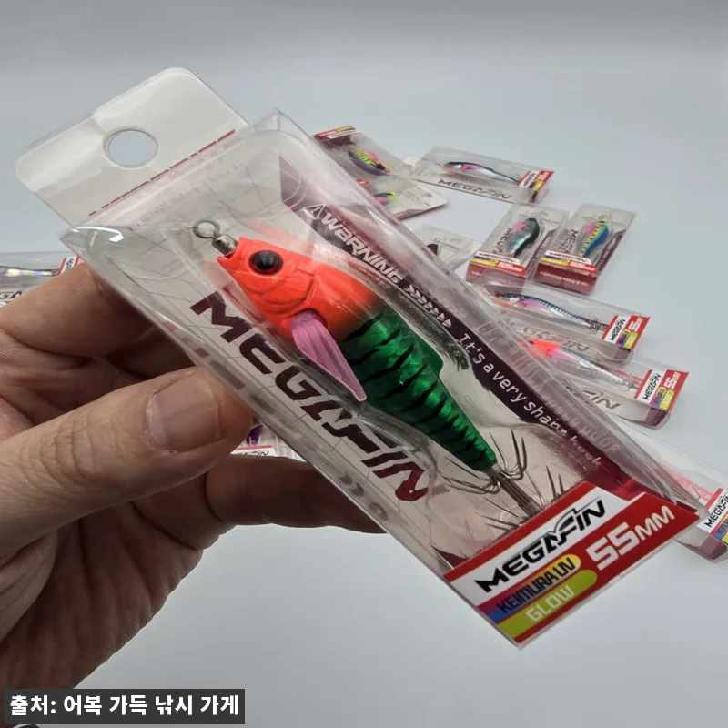 메가바이트 메가핀 55 메가탄 레이저 에기, 무료배송 4,500원에 확인한 쭈꾸미·갑오징어 낚시 준비템 15 메가바이트 메가핀 55 메가탄 레이저 관련 이미지 3