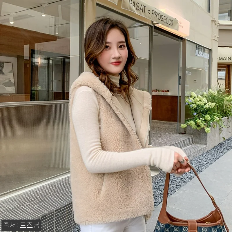 양모 후드 베스트 양털 조끼 6컬러, 구매 전 꼭 확인할 현실 체크 후기 10 양모 후드 베스트 양털 조끼 6컬러, 관련 이미지 3