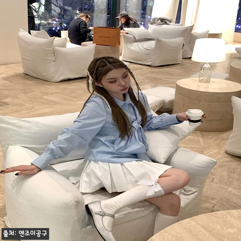 드라마 마이데몬 김유정 리본 블라우스 관련 이미지 3