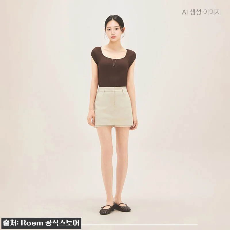 로엠 뒷넥 스트랩 반팔 풀오버 RMKAG26R15, 44% 할인으로 만나는 데일리 니트 이슈템 12 로엠 뒷넥 스트랩 반팔 풀오버 RMK 관련 이미지 4