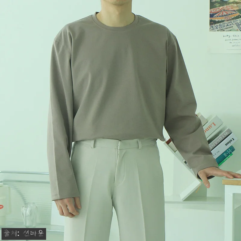 남자긴팔티 분또 이너 레이어드 티셔츠, 6컬러 데일리 이너로 눈여겨볼 이유 12 남자긴팔티 분또 이너 레이어드 티셔츠 관련 이미지 4