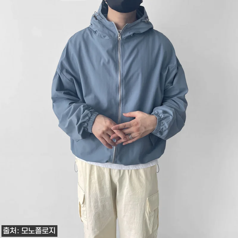 남녀공용바람막이 후드 얇은바람막이, 관련 이미지 4