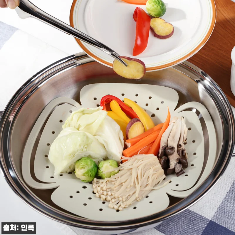 인콕 국산 실리콘 찜기 받침 찜판 삼발이, 9,700원 무료배송으로 만나는 주방 이슈템 15 인콕 국산 실리콘 찜기 받침 찜판 삼 관련 이미지 4