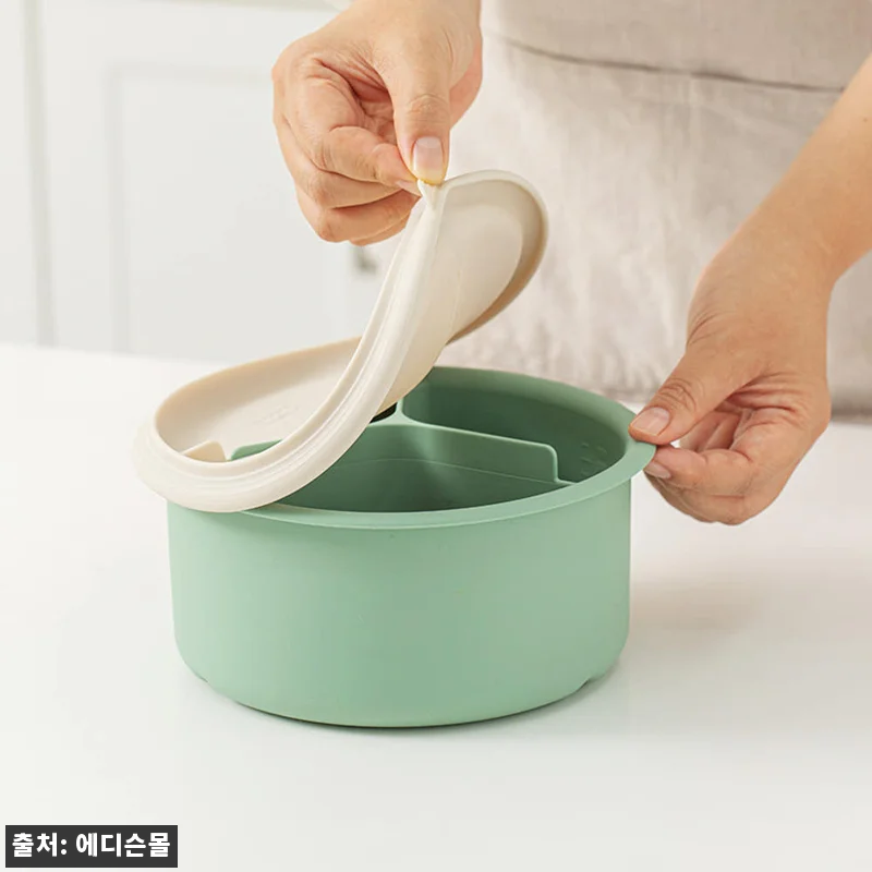 에디슨 전자레인지 실리콘 이유식찜기 관련 이미지 4