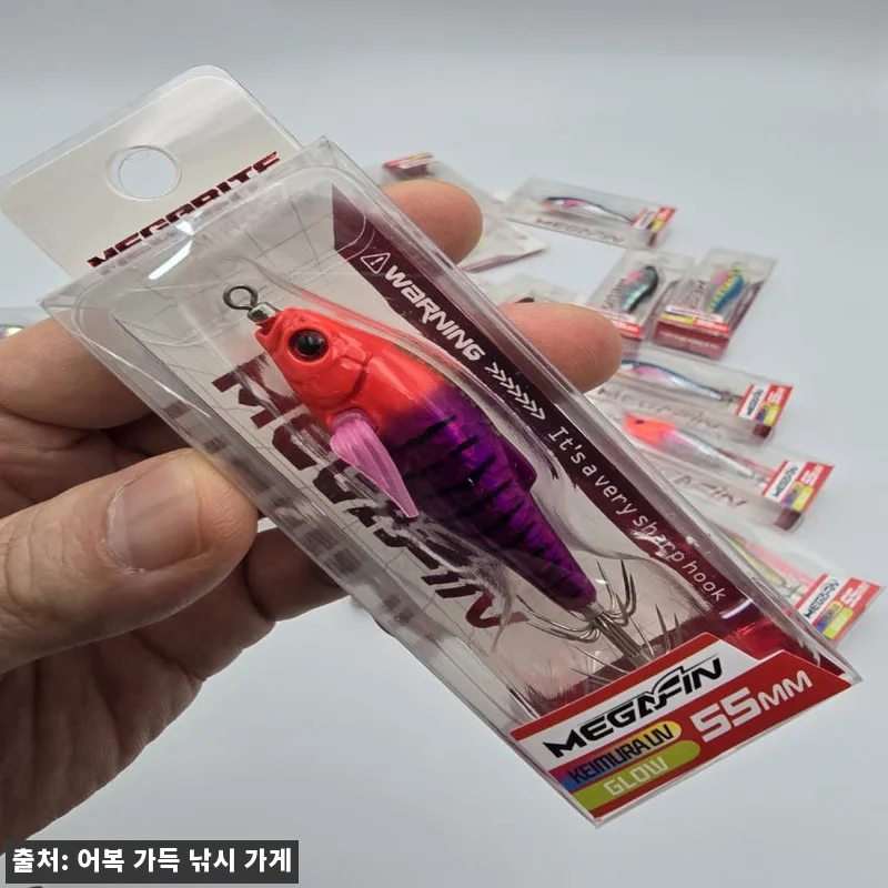메가바이트 메가핀 55 메가탄 레이저 에기, 무료배송 4,500원에 확인한 쭈꾸미·갑오징어 낚시 준비템 17 메가바이트 메가핀 55 메가탄 레이저 관련 이미지 5