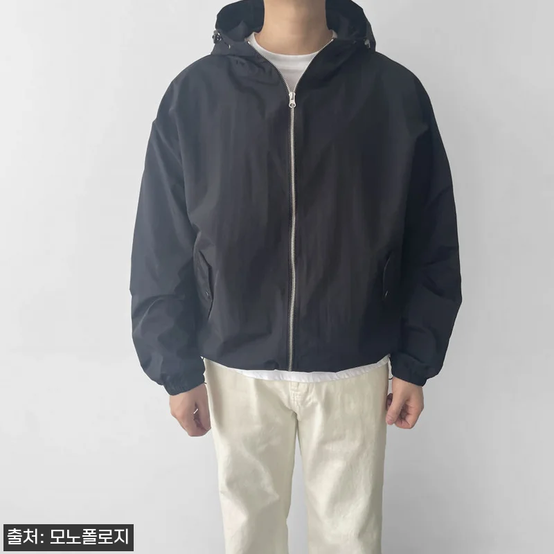 남녀공용바람막이 후드 얇은바람막이, 관련 이미지 5