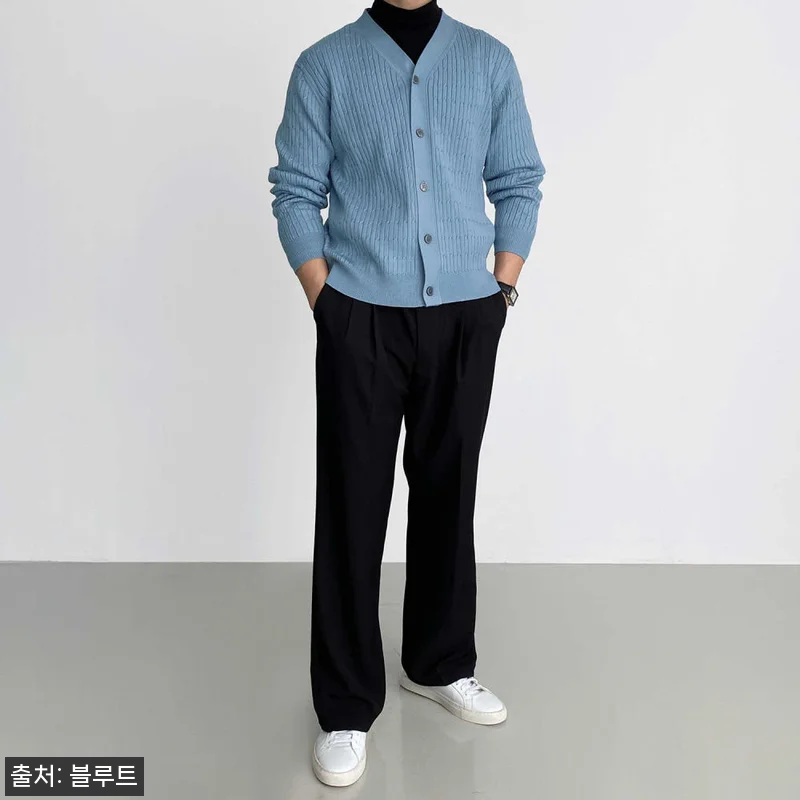 남자케이블가디건 남자꽈배기가디건, 3 관련 이미지 5