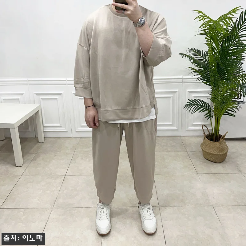 남자 여름 트레이닝복 오버핏 스트릿 관련 이미지 5