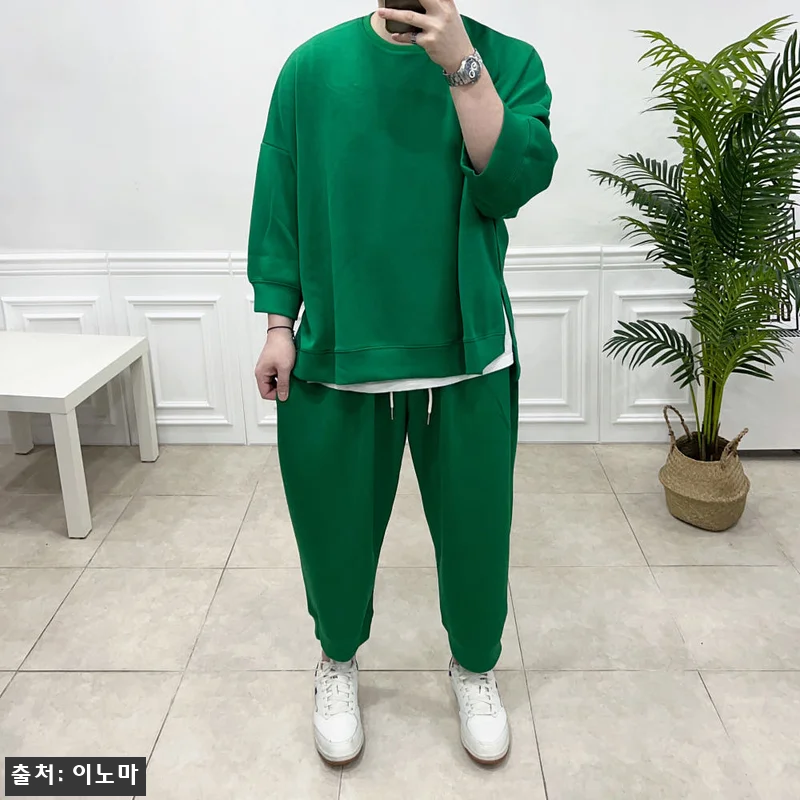 남자 여름 트레이닝복 오버핏 스트릿 관련 이미지 6