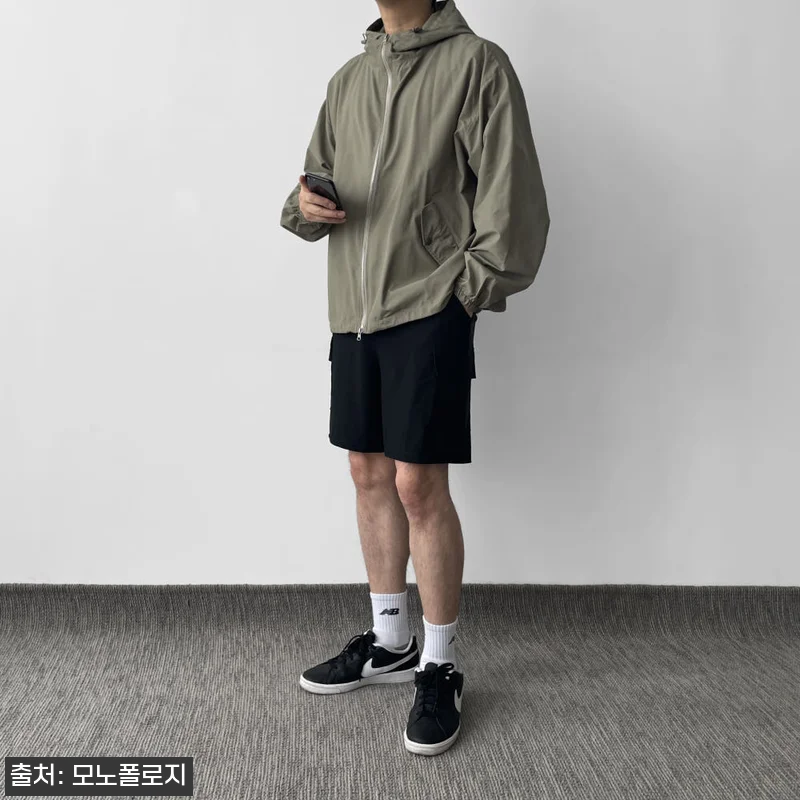 남녀공용바람막이 후드 얇은바람막이, 관련 이미지 8