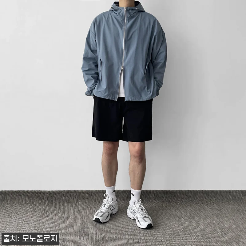 남녀공용바람막이 후드 얇은바람막이, 관련 이미지 9