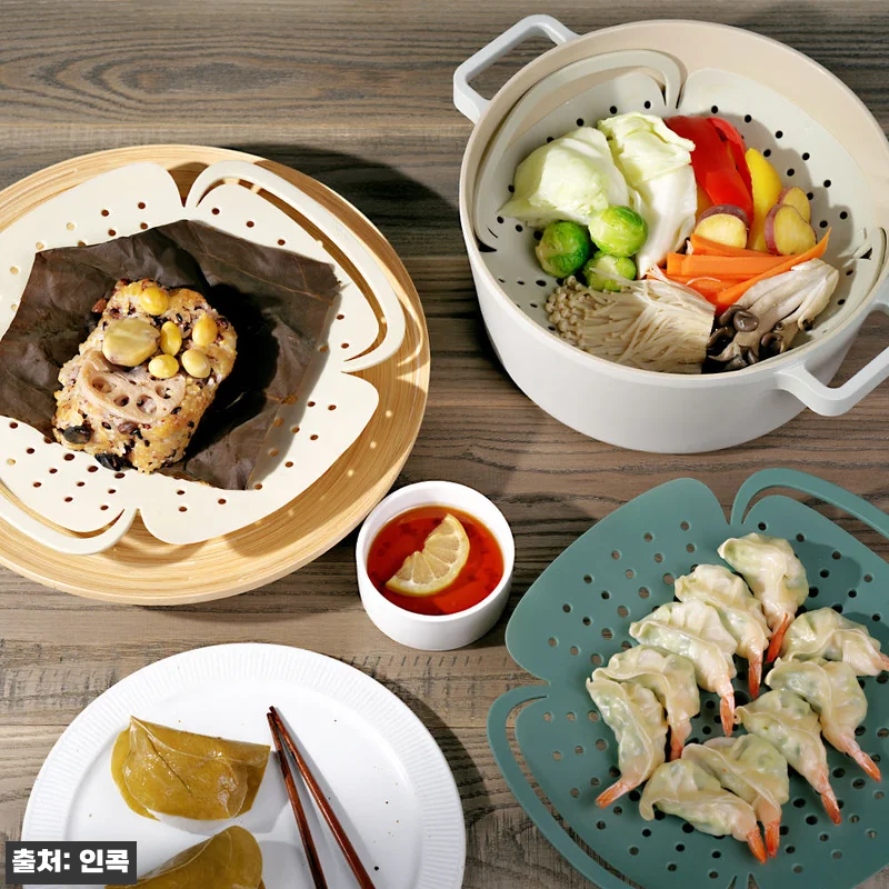 인콕 국산 실리콘 찜기 받침 찜판 삼발이, 9,700원 무료배송으로 만나는 주방 이슈템 20 인콕 국산 실리콘 찜기 받침 찜판 삼 관련 이미지 9