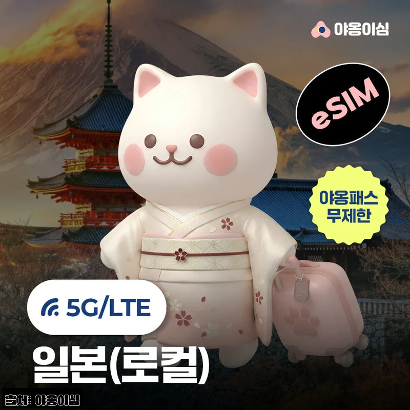 일본이심 IIJ eSIM 1일 500MB 데이터 무제한 도쿄 오사카, 250원 할인 구매 전 체크 후기