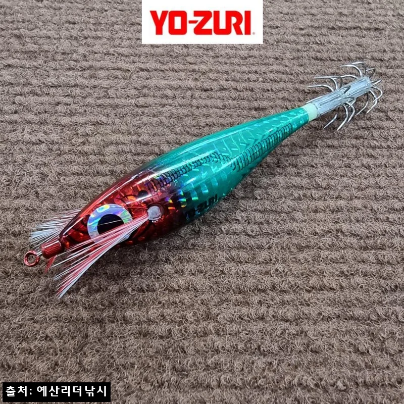 요즈리 레이져에기 쭈꾸미 갑오징어 에기 HRM (S) 완전수박, 출조 전 챙기기 좋은 8,000원 이슈템