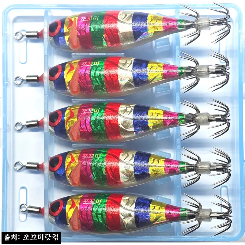 씨넥스 쪼꼬미500 J535 레이저 색동 세트, 쭈꾸미·갑오징어 시즌에 눈여겨볼 이슈템 후기