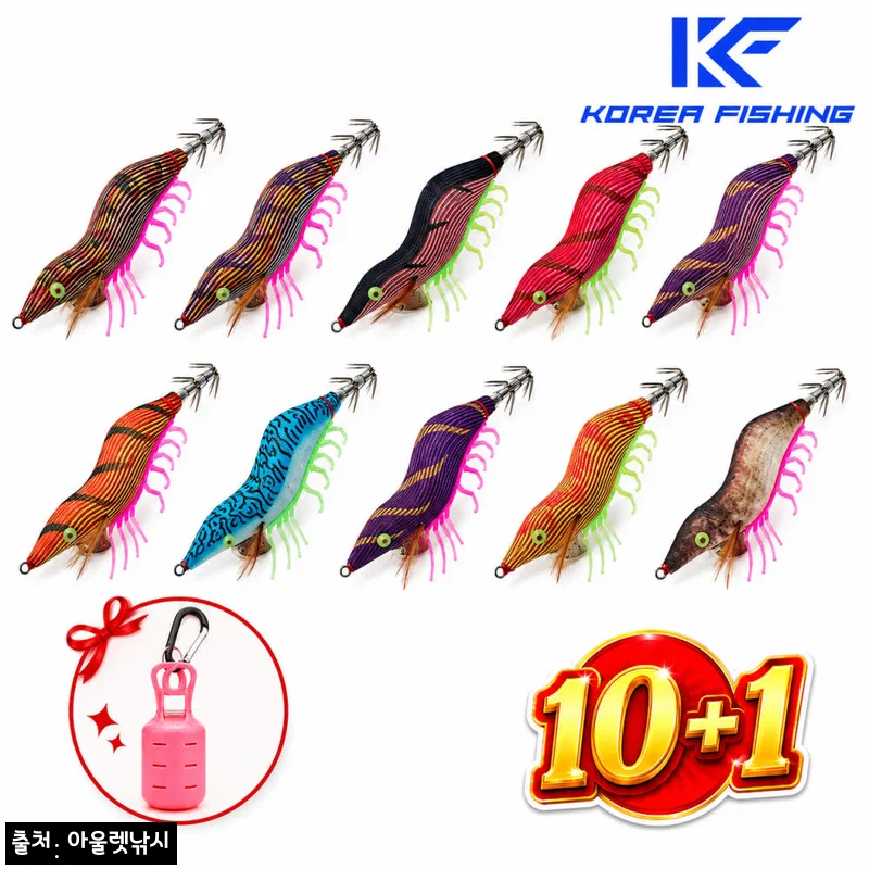 오동목 에기 KF 마혼 무늬오징어 캐스팅 리얼 새우 다리 에기, 8,500원 무료배송으로 확인한 이슈템