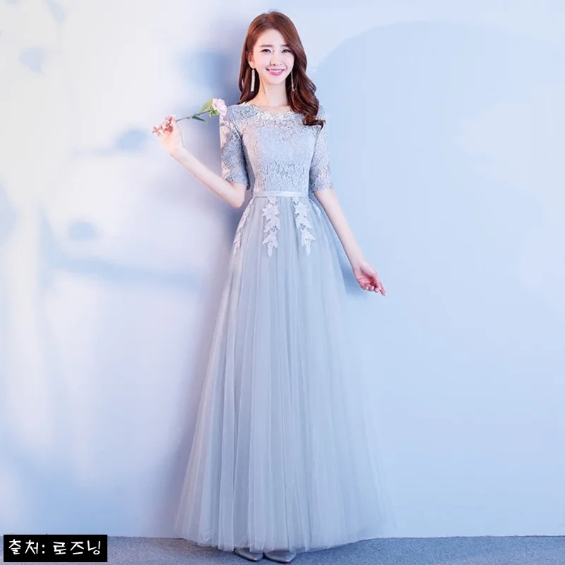 이브닝 칵테일 드레스 30% 할인 중, 블루그레이 롱·미디 12가지 디자인 체크 후기