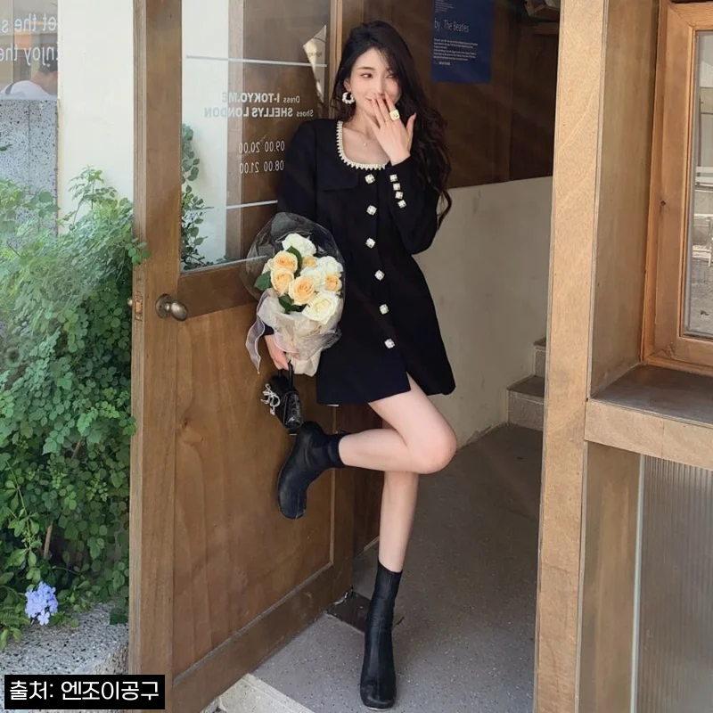 스퀘어넥 원피스 명품스타일 수입원피스, 결혼식 룩으로 눈여겨볼 만한 할인 정보