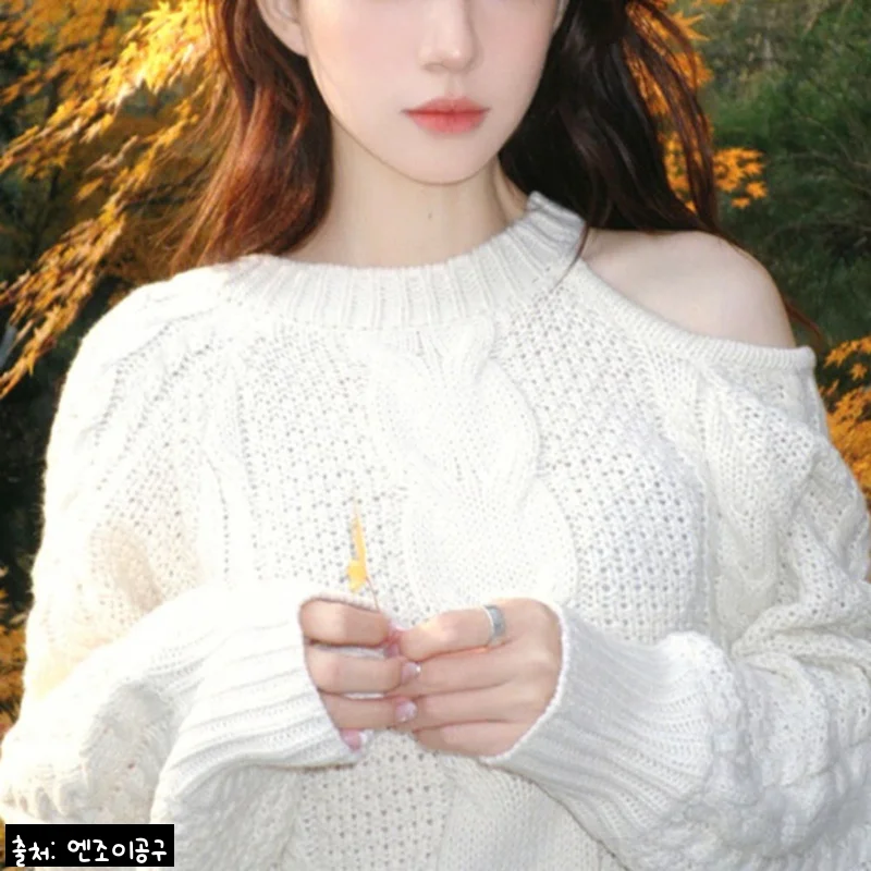 오늘도사랑스럽개 8회 옷 박규영 어깨 트임 니트, 52,900원 구매 전 확인할 포인트