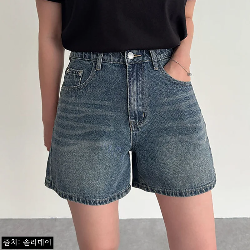 여성데님반바지 청반바지 4부 A라인, 2만원대 무료배송으로 살펴본 데일리룩 이슈템