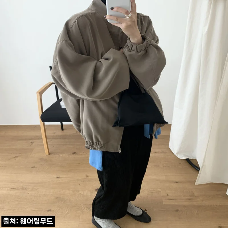 카멜당일 어토프 모브 큐브라 점퍼 반목 블루종 자켓, 봄 아우터로 눈여겨볼 2컬러 이슈템