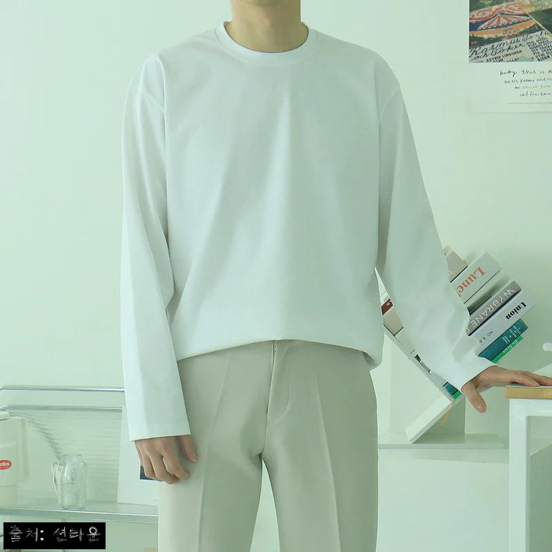남자긴팔티 분또 이너 레이어드 티셔츠, 6컬러 데일리 이너로 눈여겨볼 이유