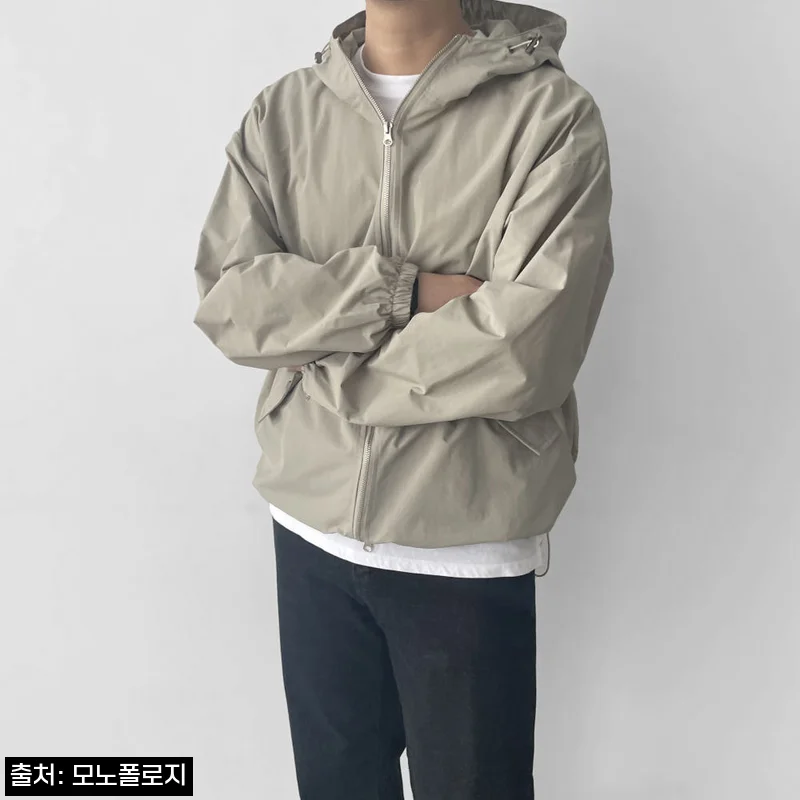 남녀공용바람막이 후드 얇은바람막이, 간절기 코디용으로 눈여겨볼 이슈템