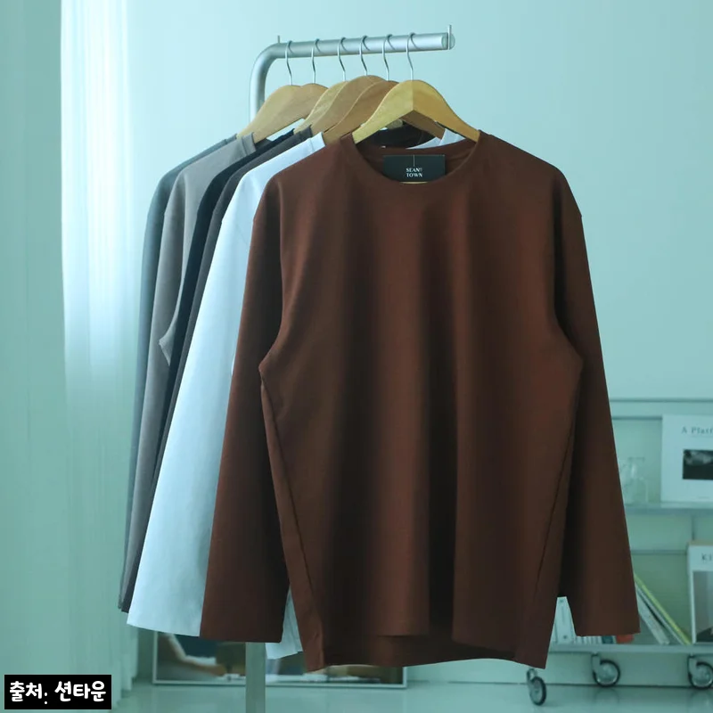남자긴팔티 오버핏 분또 레이어드 티셔츠, 28,000원 무료배송으로 체크한 데일리 이슈템